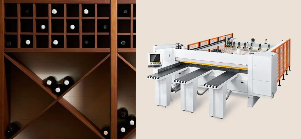 Wine cabinet saw